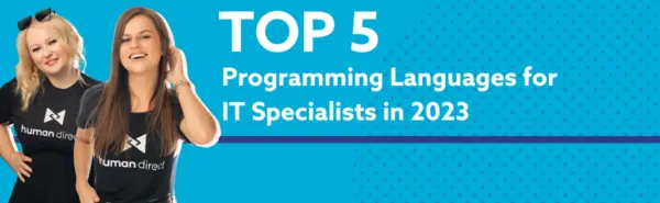 Top 5 programming languages for IT specialists in 2023