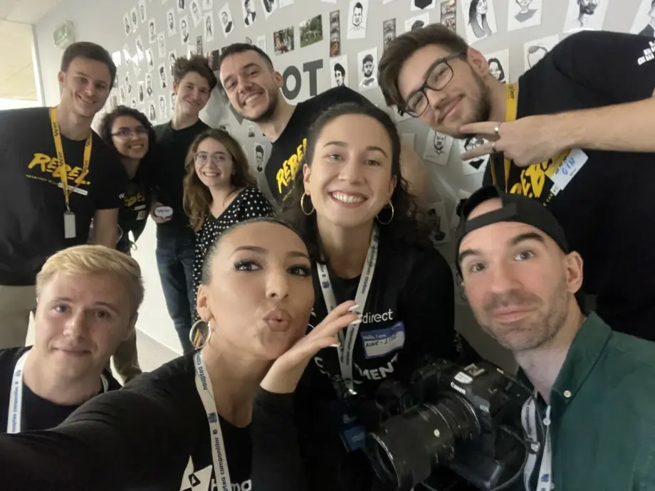 The Human Direct team in full effect at RebelDot