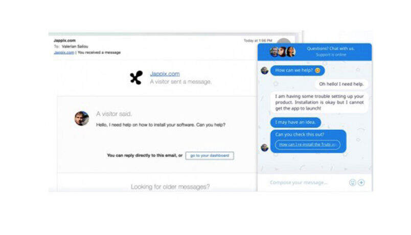 Live chat new feature Human Direct blog